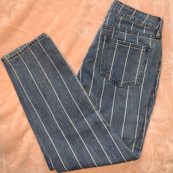 PacSun Denim - NWOT Pacsun Striped Mom Jeans